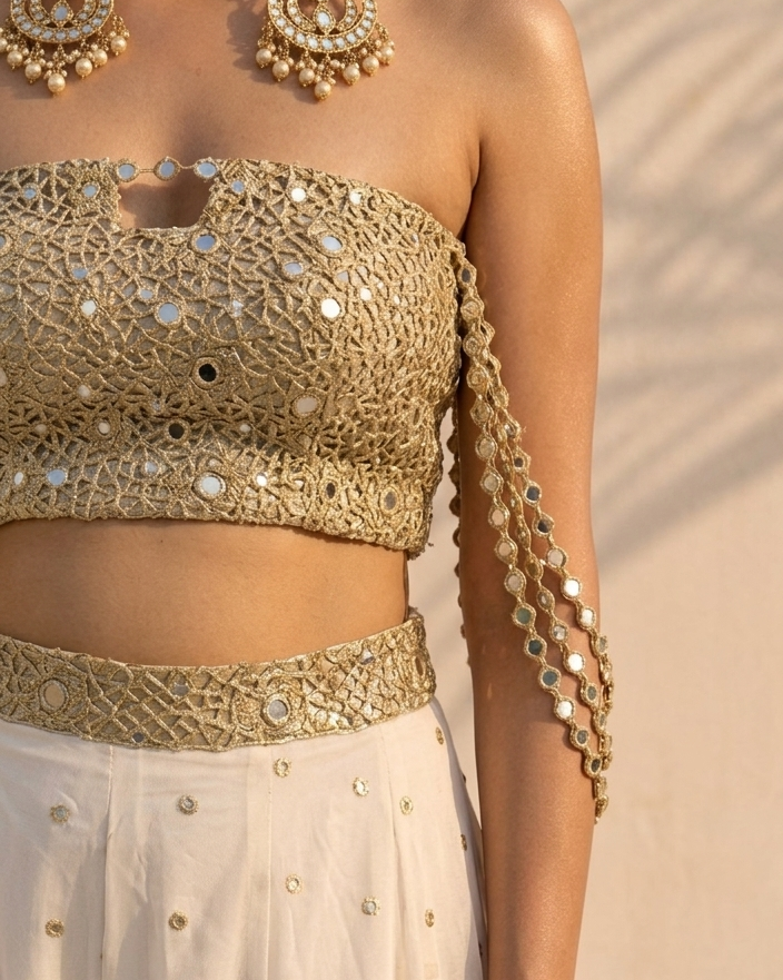 Ivory Sitara Set